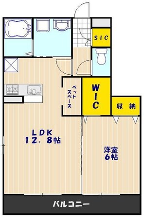 リモージュ新郷の物件間取画像